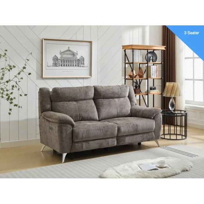 Monroe Electric Recliner 3+2 Sofa Set - | Murphy Furniture
