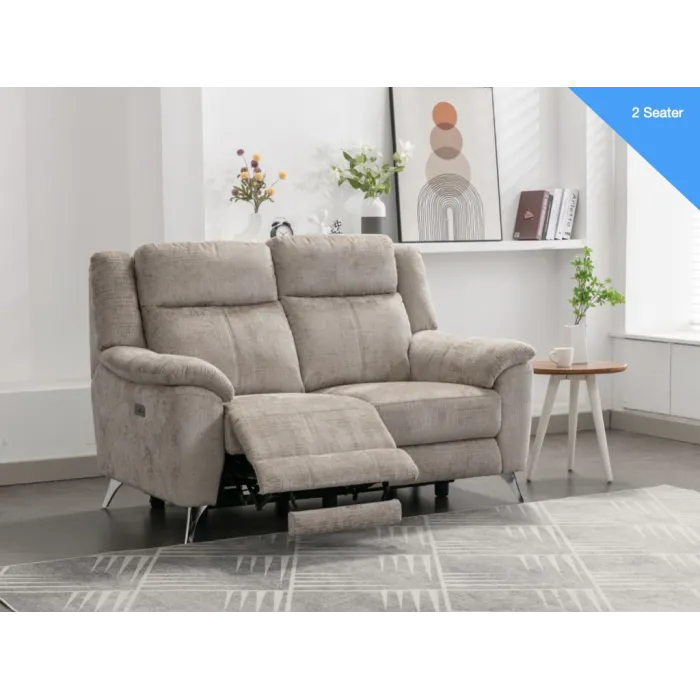 Monroe Electric Recliner 3+2 Sofa Set - | Murphy Furniture