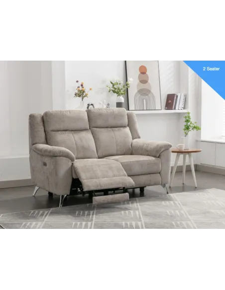 Monroe Electric Recliner 3+2 Sofa Set - | Murphy Furniture