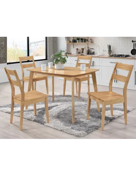 Lexington 120cm Dining Set - Oak | Murphy Furniture
