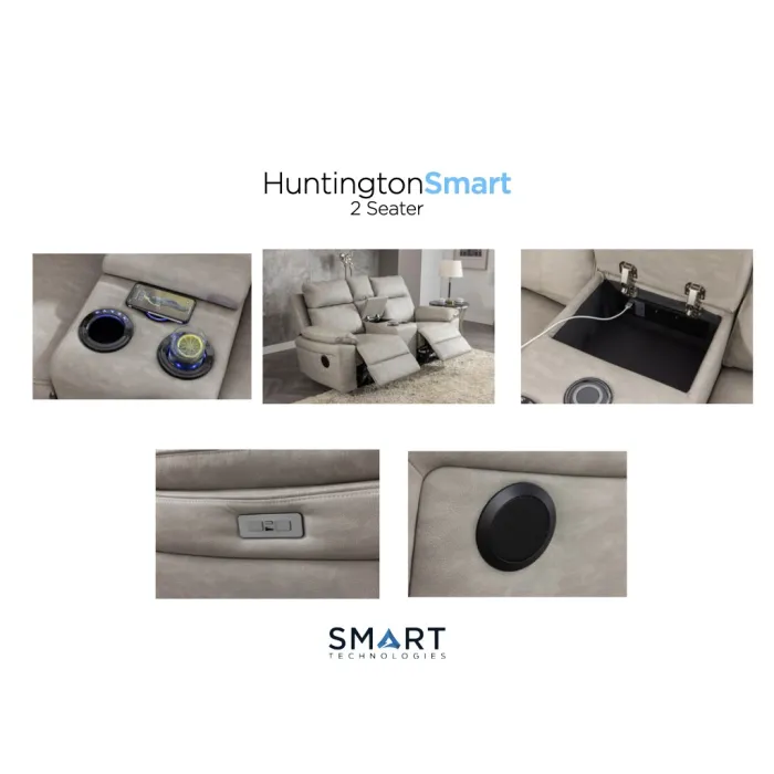Huntington 2 Seater Electric Recliner So | Murphy Furniture