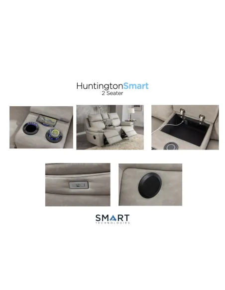 Huntington 2 Seater Electric Recliner So | Murphy Furniture
