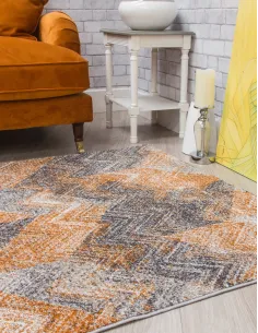 Ardenne Chevy Pumpkin Rug - Various Sizes | Murphy Furniture 2
