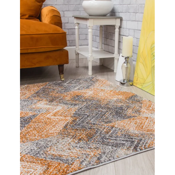 Ardenne Chevy Pumpkin Rug - Various Sizes | Murphy Furniture