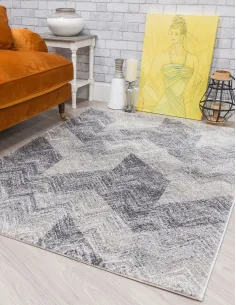 Ardenne Chevy Grey Rug - Various Sizes | Murphy Furniture