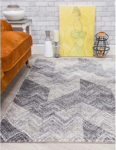Ardenne Chevy Grey Rug - Various Sizes | Murphy Furniture