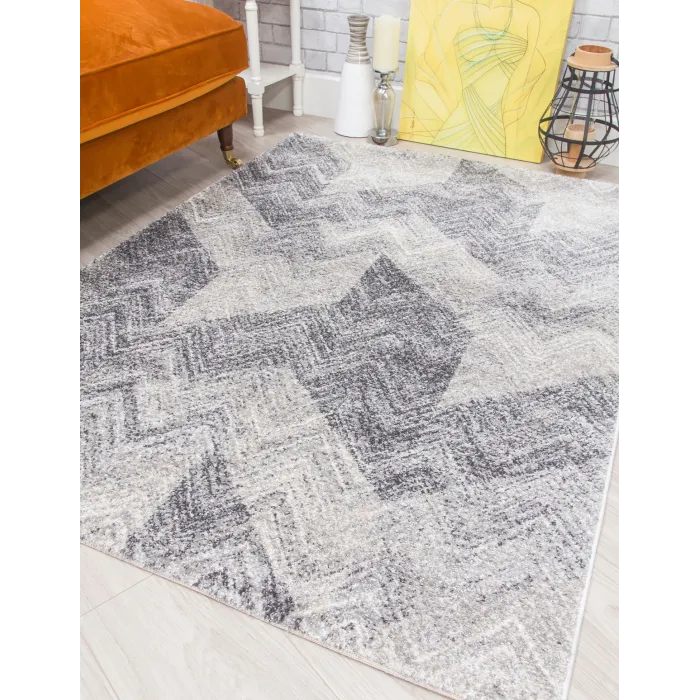 Ardenne Chevy Grey Rug - Various Sizes | Murphy Furniture