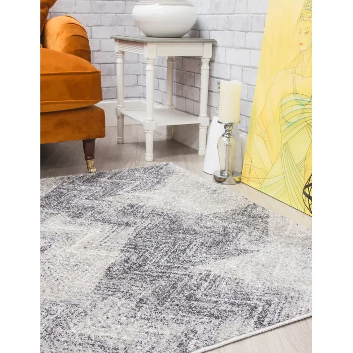 Ardenne Chevy Grey Rug - Various Sizes | Murphy Furniture