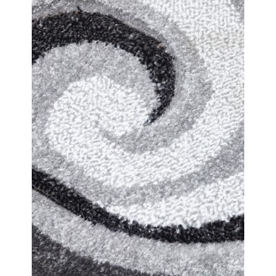 Samba Spirals Grey Rug - Various Sizes | Murphy Furniture