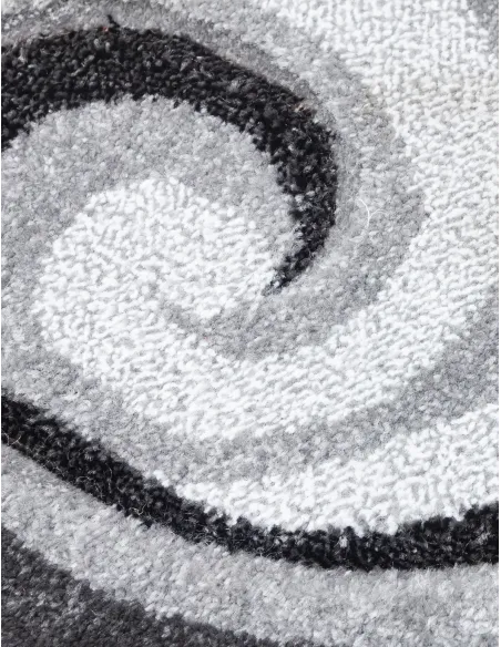 Samba Spirals Grey Rug - Various Sizes | Murphy Furniture