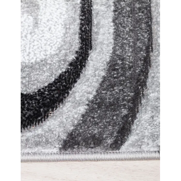 Samba Spirals Grey Rug - Various Sizes | Murphy Furniture