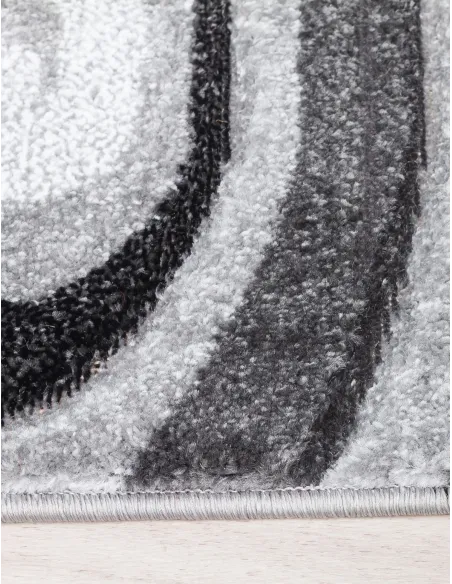 Samba Spirals Grey Rug - Various Sizes | Murphy Furniture