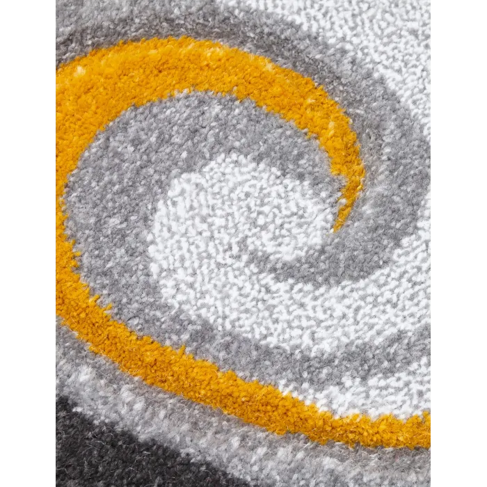 Samba Spirals Ochre Rug - Various Sizes | Murphy Furniture