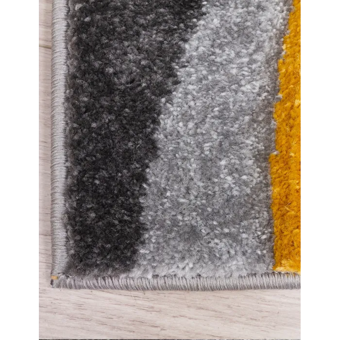 Samba Spirals Ochre Rug - Various Sizes | Murphy Furniture