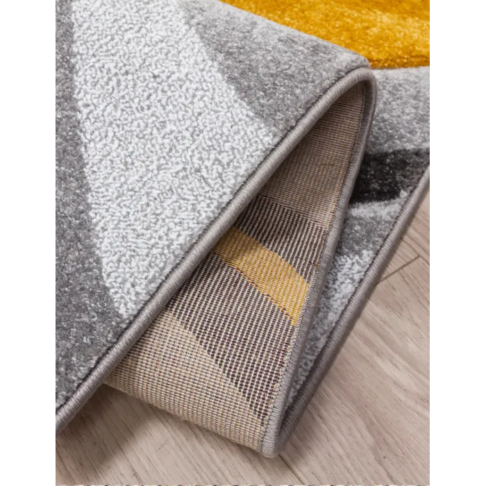 Samba Spirals Ochre Rug - Various Sizes | Murphy Furniture