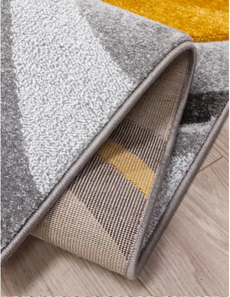 Samba Spirals Ochre Rug - Various Sizes | Murphy Furniture