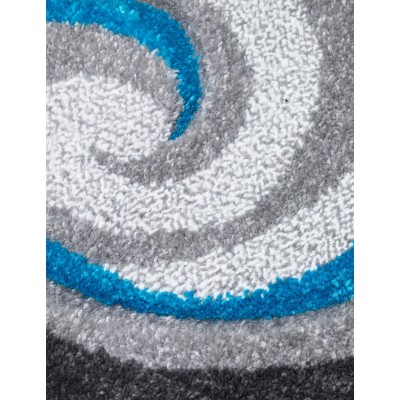 Samba Spirals Teal Rugs - Various Sizes | Murphy Furniture