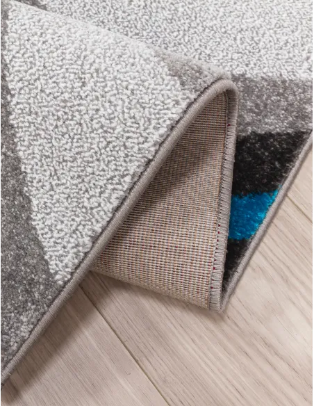 Samba Spirals Teal Rugs - Various Sizes | Murphy Furniture