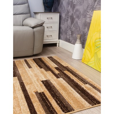 Samba Levels Beige Rug - Various Sizes | Murphy Furniture