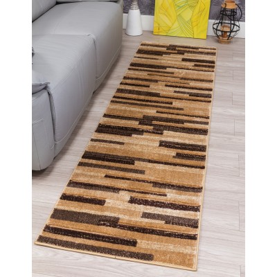 Samba Levels Beige Rug - Various Sizes | Murphy Furniture