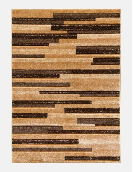 Samba Levels Beige Rug - Various Sizes | Murphy Furniture