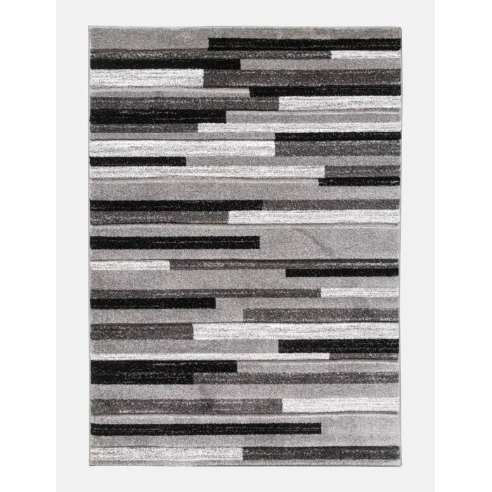 Samba Levels Grey Rug - Various Sizes | Murphy Furniture