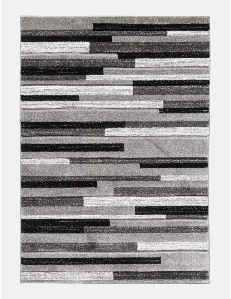Samba Levels Grey Rug - Various Sizes | Murphy Furniture