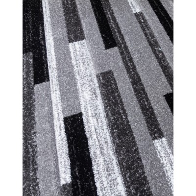 Samba Levels Grey Rug - Various Sizes | Murphy Furniture