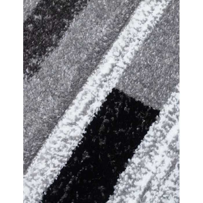 Samba Levels Grey Rug - Various Sizes | Murphy Furniture