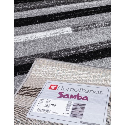 Samba Levels Grey Rug - Various Sizes | Murphy Furniture