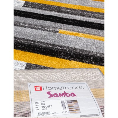 Samba Levels Ochre Rug - Various Sizes | Murphy Furniture