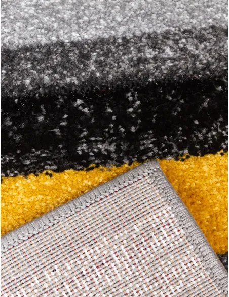 Samba Levels Ochre Rug - Various Sizes | Murphy Furniture