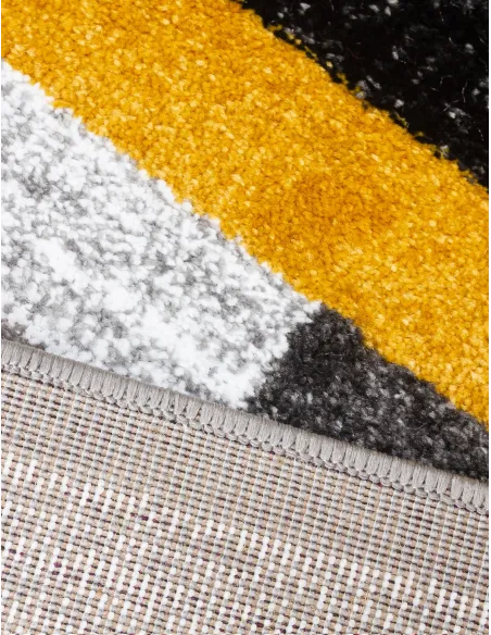 Samba Levels Ochre Rug - Various Sizes | Murphy Furniture