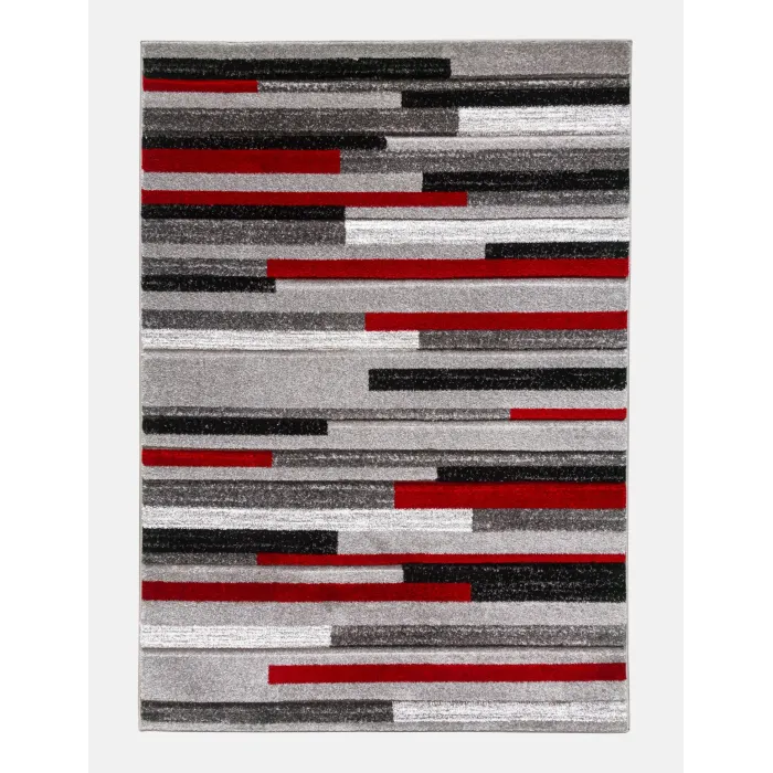 Samba Levels Red Rug - Various Sizes | Murphy Furniture