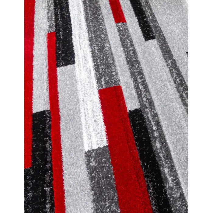 Samba Levels Red Rug - Various Sizes | Murphy Furniture