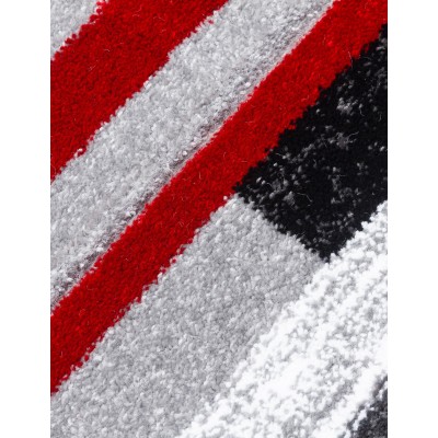 Samba Levels Red Rug - Various Sizes | Murphy Furniture