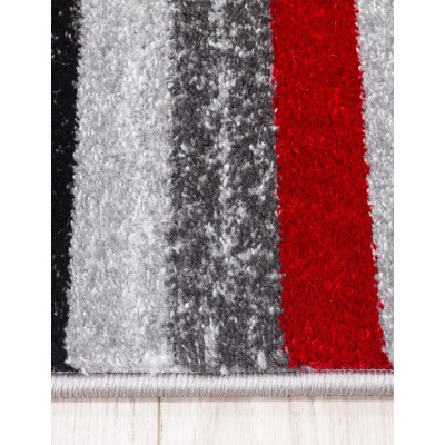 Samba Levels Red Rug - Various Sizes | Murphy Furniture