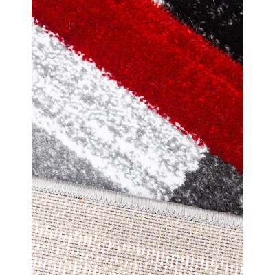 Samba Levels Red Rug - Various Sizes | Murphy Furniture