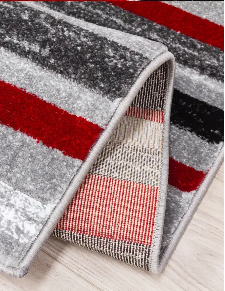 Samba Levels Red Rug - Various Sizes | Murphy Furniture