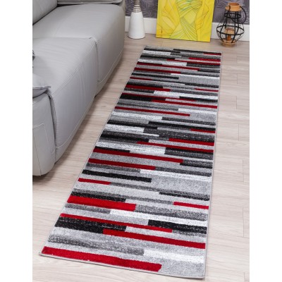 Samba Levels Red Rug - Various Sizes | Murphy Furniture