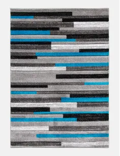 Samba Levels Teal Rug - Various Sizes | Murphy Furniture 2
