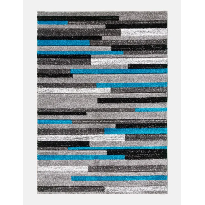 Samba Levels Teal Rug - Various Sizes | Murphy Furniture