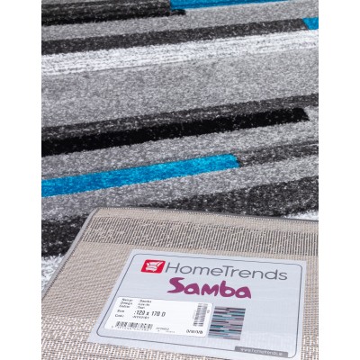 Samba Levels Teal Rug - Various Sizes | Murphy Furniture