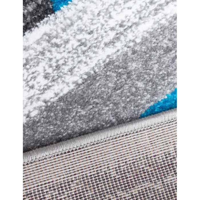 Samba Levels Teal Rug - Various Sizes | Murphy Furniture