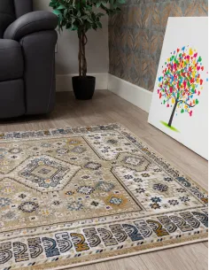 Aziza Katana Beige Rug - Various Sizes | Murphy Furniture 2