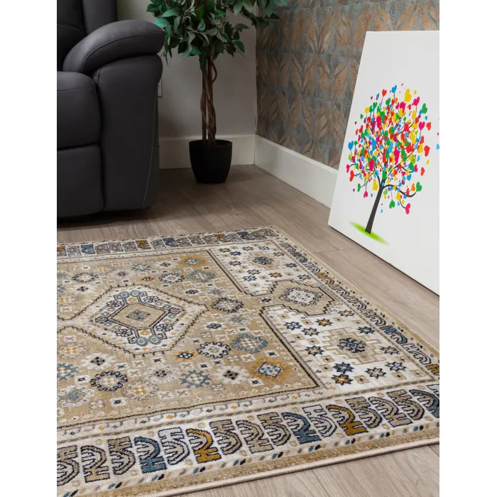 Aziza Katana Beige Rug - Various Sizes | Murphy Furniture