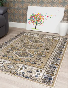 Aziza Katana Beige Rug - Various Sizes | Murphy Furniture