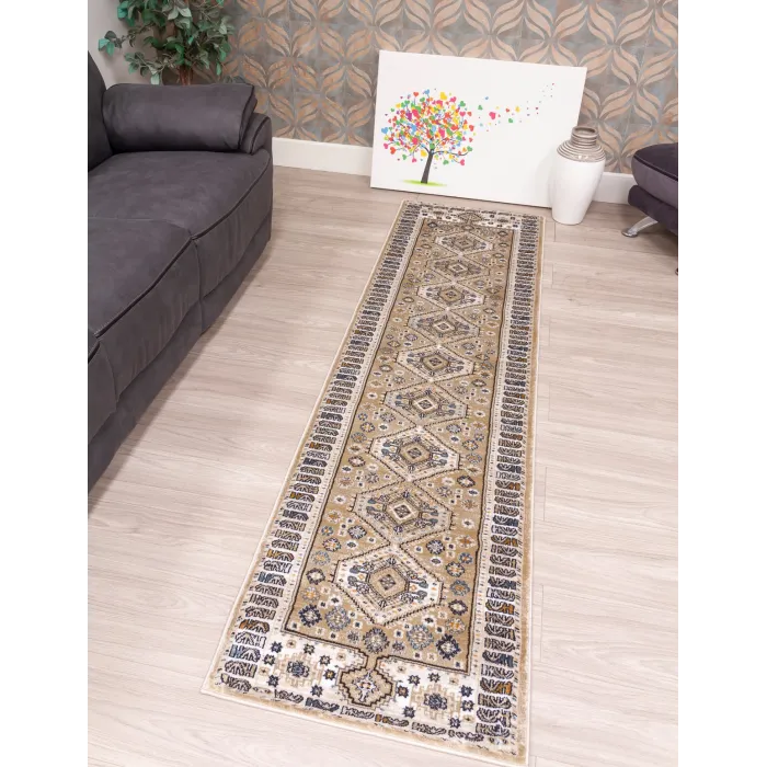 Aziza Katana Beige Rug - Various Sizes | Murphy Furniture