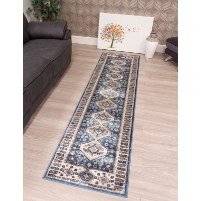 Aziza Katana Blue Rug - Various Sizes | Murphy Furniture