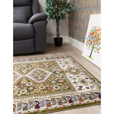 Aziza Katana Green Rug - Various Sizes | Murphy Furniture